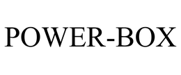 POWER-BOX trademark