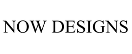 NOW DESIGNS trademark