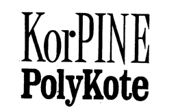 KORPINE POLYKOTE trademark