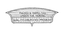 PACKED & INSPECTED UNDER THE NORPAC QUALITY ASSURANCE PROGRAM trademark