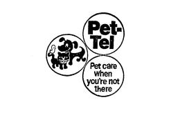 PET-TEL PET CARE WHEN YOU'RE NOT THERE trademark