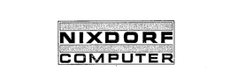 NIXDORF COMPUTER trademark