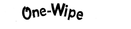 ONE-WIPE trademark