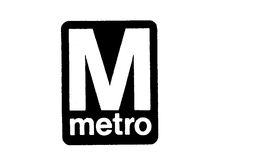 M METRO trademark