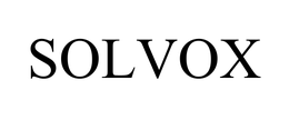 SOLVOX trademark