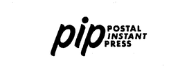 PIP POSTAL INSTANT PRESS trademark