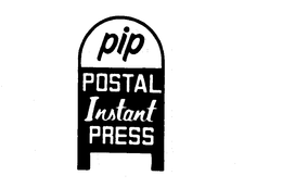 PIP POSTAL INSTANT PRESS trademark