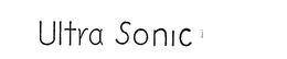ULTRA SONIC trademark