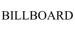 BILLBOARD trademark
