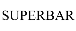 SUPERBAR trademark