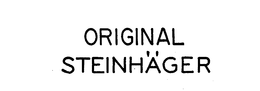 ORIGINAL STEINH'A'GER trademark