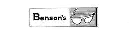 BENSON'S trademark