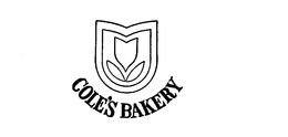 COLE'S BAKERY trademark