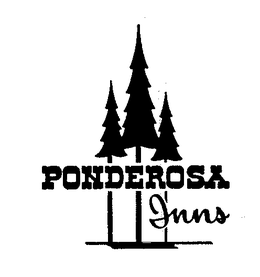 PONDEROSA INNS trademark