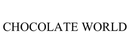 CHOCOLATE WORLD trademark