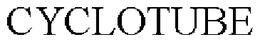 CYCLOTUBE trademark