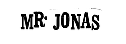 MR. JONAS trademark