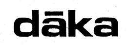 DAKA trademark