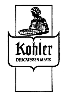 KOHLER DELICATESSEN MEATS trademark