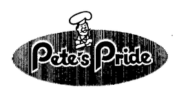 PETE'S PRIDE trademark