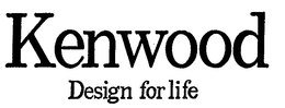 KENWOOD FOR LIFE trademark
