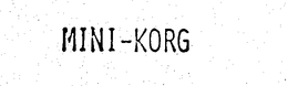 MINI-KORG trademark