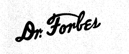 DR. FORBES trademark