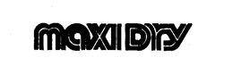 MAXIDRY trademark