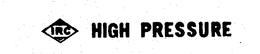IRC HIGH PRESSURE trademark