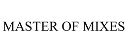 MASTER OF MIXES trademark