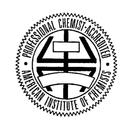 PROFESSIONAL CHEMIST-ACCREDITED AMERICAN INSTITUTE OF CHEMISTS trademark