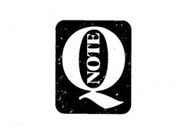 Q NOTE trademark