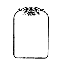 BROWN'S trademark