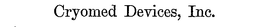 CRYOGEN trademark