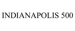 INDIANAPOLIS 500 trademark