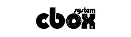 CBOX SYSTEM trademark
