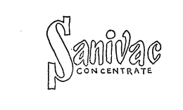 SANIVAC CONCENTRATE trademark