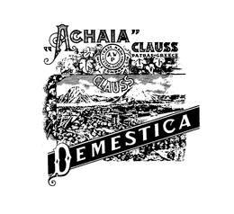 ACHAIA CLAUSS PARAS GREECE ESTABLISHED 1861 DEMESTICA AWP trademark