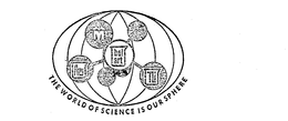 BEL-ART THE WORLD OF SCIENCE IS OUR SPHERE ACI TLI trademark