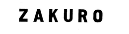 ZAKURO trademark