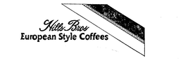 HILLS BROS EUROPEAN STYLE COFFEES trademark
