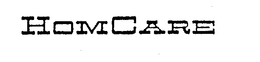 HOMCARE trademark