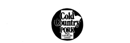 COLD COUNTRY PORK FROM MANITOBA CANADA trademark