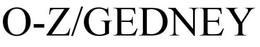 O-Z/GEDNEY trademark