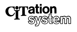 CITATION SYSTEM trademark
