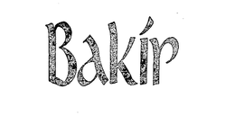 BAKIR trademark