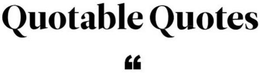 QUOTABLE QUOTES trademark