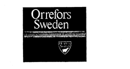 ORREFORS SWEDEN trademark