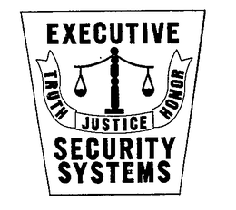 EXECUTIVE SECURITY (PLUS OTHER NOTATIONS) trademark