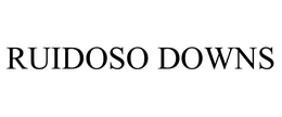 RUIDOSO DOWNS trademark